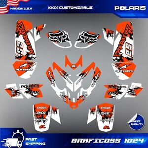 polaris predator 500 graphics decals stickers full kit atv wrap quad predator500