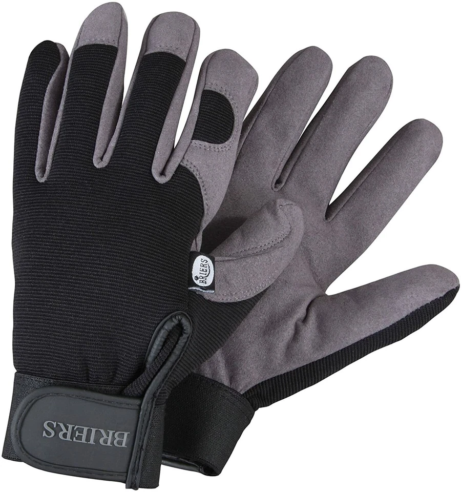 Briers Advanced Smart Gardener Leather Gardening Gloves, Unisex Gloves All Sizes - Image 1 of 1