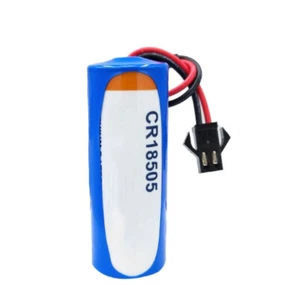 3000mAh CR18505 Battery with SM Black Plug Brand New For Water Meter Gas Meter - Picture 1 of 3