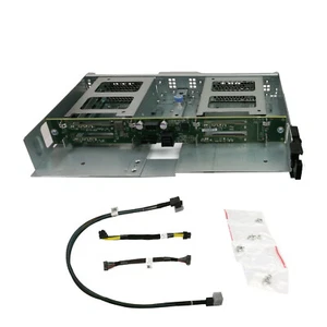 Dell R740XD 4*2.5inch Rear HDD Cage Back Panel Kit WMJR0 w/Caddy Cables - Picture 1 of 3