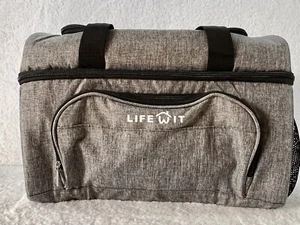 LifeWit X-Large Lunch Bag/Box Cooler Picnic Insulated  16x10x11  New - Picture 1 of 9