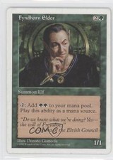 1997 Magic: The Gathering - Core Set: 5th Edition Fyndhorn Elder 0n8