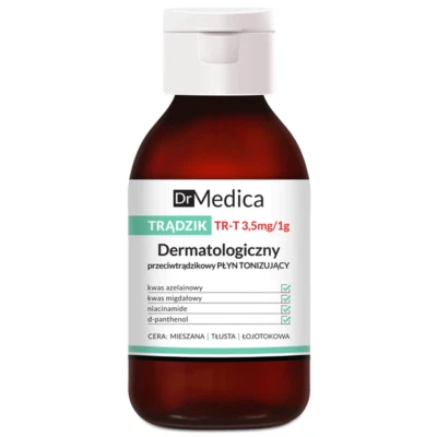 Bielenda Dr Medica Dermatological Anti Acne Liquid Tonic for Face Cleavage, Back - Image 1 of 2