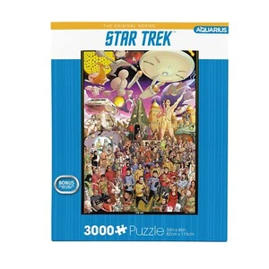 Aquarius Star Trek Puzzle 3000 Piece Jigsaw Puzzle - Officially Licensed Star... - Picture 1 of 7