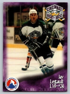 Jay Legault 1999-00 Cincinnati Mighty Ducks - Picture 1 of 1