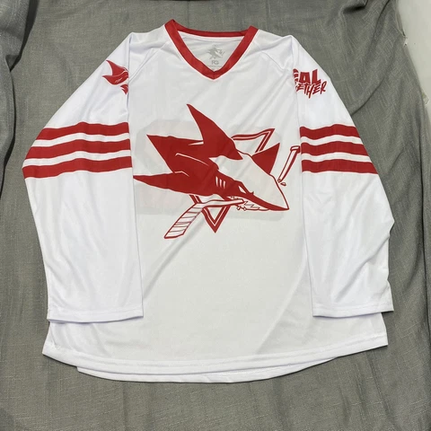 SAN FRANCISCO 49ers/SAN JOSE SHARKS MASH-UP JERSEY M SGA 11/19/2022 BRAND NEW Cover
