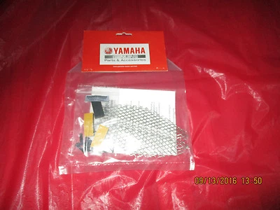 YAMAHA FZ09 MESH AIR SCOOP COVERS OEM 2014 14 1RC-F17B0-V0 Y140827Z NICE NEW - Image 1 of 4