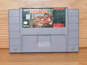 Donkey Kong Country (Super Nintendo Entertainment System, SNES) *CARTRIDGE ONLY* - Picture 1 of 3