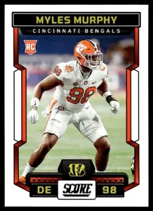 2023 Score Myles Murphy novato Cincinnati Bengals #370 - Imagen 1 de 2