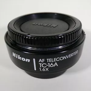 Nikon AF Telekonverter TC-16A 1,6X wandelt Objektive mit manuellem Fokus in AF um - Bild 1 von 7