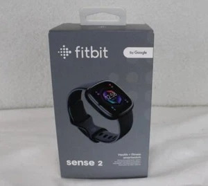 Fitbit Sense 2 Health & Fitness Smart Watch New The Band Has Logo Printed - Photo 1 sur 10