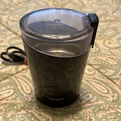 Krups (F2034251) Electric Spice and Coffee Grinder Stainless Steel - Black - Image 1 of 4