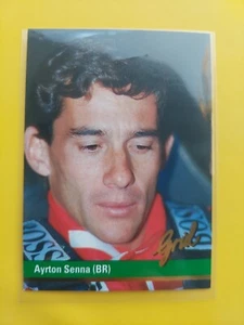 Ayrton Senna F1 Grid Formula One 1992 Card Excellent Condition Brazil Rare #34 - Picture 1 of 4