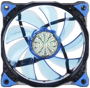Akasa - AK-FN091-BL - Cooling Fan, 12cm, 15 Led, Blue - Picture 1 of 3