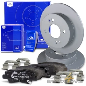 ATE BREMSSCHEIBEN Ø234 +BREMSBELÄGE HINTEN FÜR HYUNDAI I10 2 BA I10 3 AC AB 2013 - Bild 1 von 12