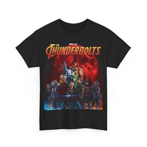 The ThunderBolts 2025 Marvel Studios Walt Disney T Shirt Patriotic American Tee - Picture 1 of 6