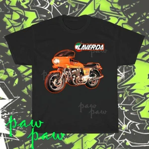T-shirt americana logo moto Laverda nuova divertente taglia dalla S alla 5XL - Foto 1 di 5