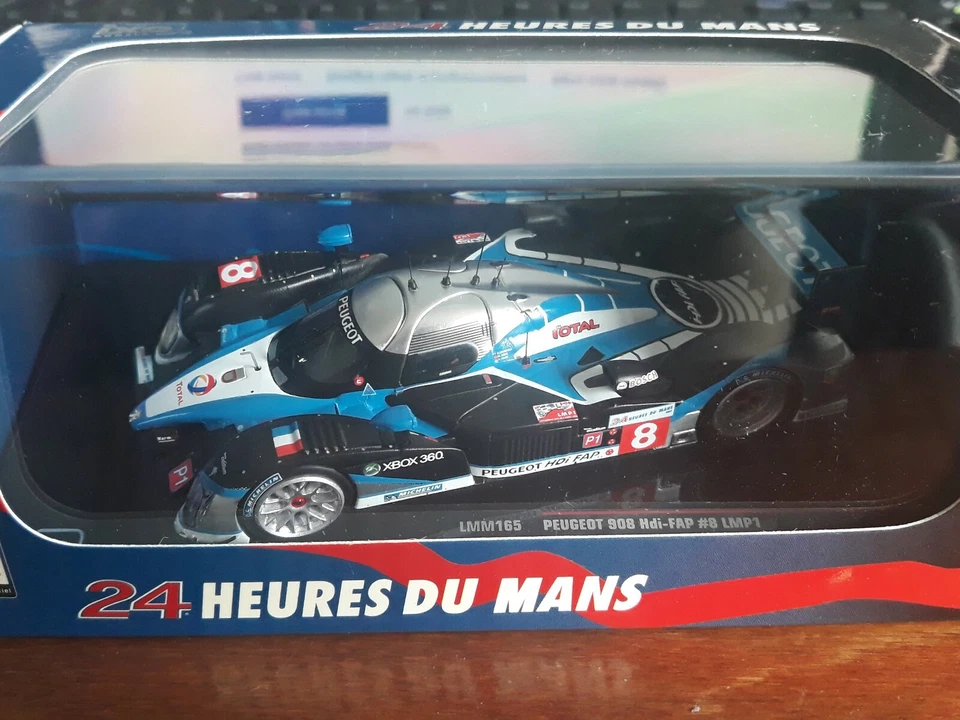 Ixo 1/43 Peugeot 908 Hdi-FAP LMP1 #8 2nd Le Mans 2009 LMM165 - Immagine 1 di 1
