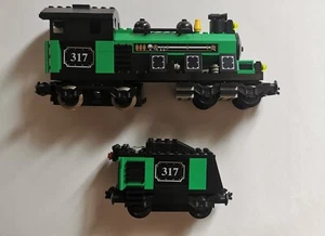 Lego® Ferrocarril 9V 10205 MY OWN TRAIN Pequeño LOK Tender VERDE Motor TREN - Imagen 1 de 12