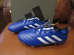 NEU Kleinkind blau & weiß Adidas Goletto VIII Fußballschuhe, 11 - Bild 1 von 4