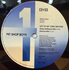 Pet Shop Boys Introspective 3 Record Special Edition Promo 1988 - Picture 1 of 9