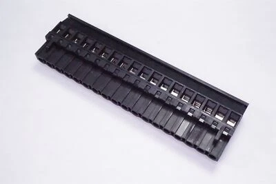 1892550 Phoenix PCD Terminal Block Plug 18 Pos 1 Level Vert Female 5.08mm Black - Image 1 of 4