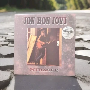 Jon Bon Jovi Miracle Limited E 12" Single With Poster No.002712 of 7500 G991 - Imagen 1 de 9