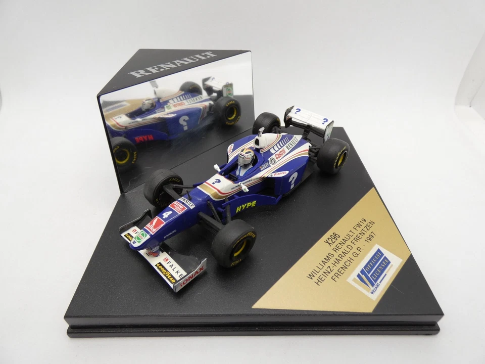 Williams Renault FW19 Heinz-Harald Frentzen #4 French Gp 1997 X296 1/43 Onyx F1 - Immagine 1 di 1