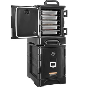 Insulated Food Pan Carrier Stackable Catering Dishbox 81QTx 2 Chafing Dish - Picture 1 of 11