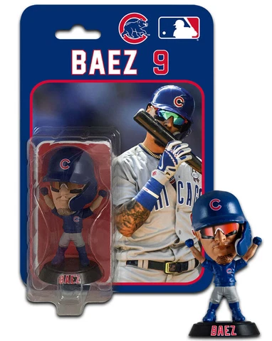 Javier Baez Chicago Cubs First Series Mini Bobblehead MLB Cover