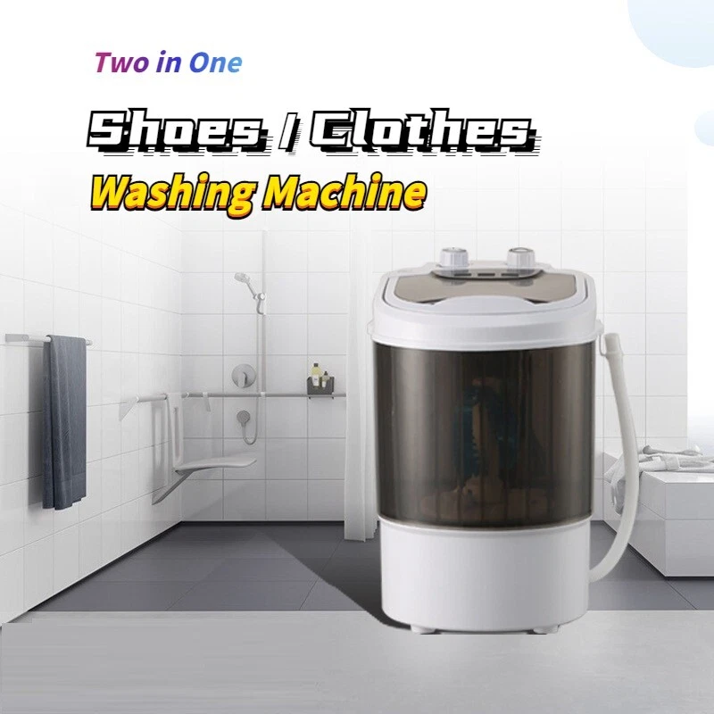 New 2 in 1 Shoe Washing Machine Household Multi-purpose Washable Shoes Clothes - Image 1 of 4