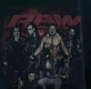 Raw Mens Wwe Wrestlers Shirt XL T Shirt - Picture 1 of 8