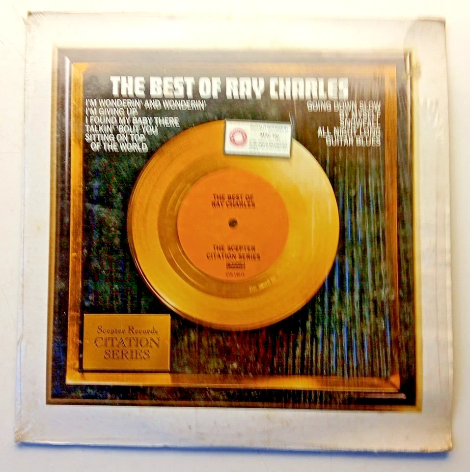 The Best Of Ray Charles 1973 Scepter Citation Series CTN 18915 LP - Image 1 of 4