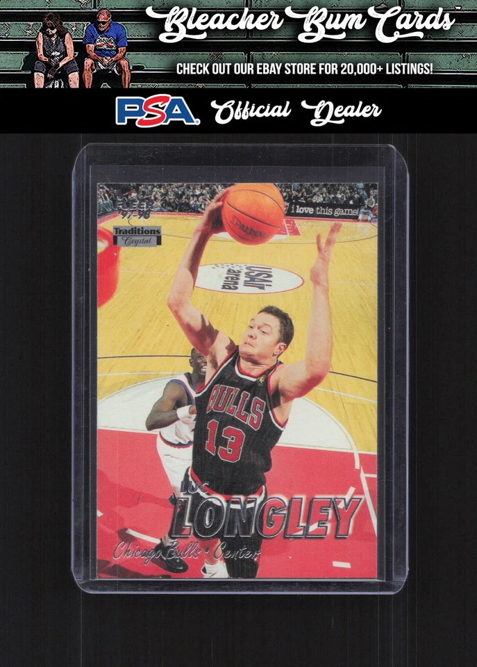 1997-98 Fleer 138 Luc Longley Traditions Crystal - Image 1 of 2