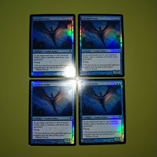 FOIL Stitched Drake x4 Innistrad 4x Playset Magic the Gathering MTG