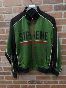 Supreme World Famous Jacquard Track Jacket 100% Authentic Missing Zipper - Picture 1 of 14