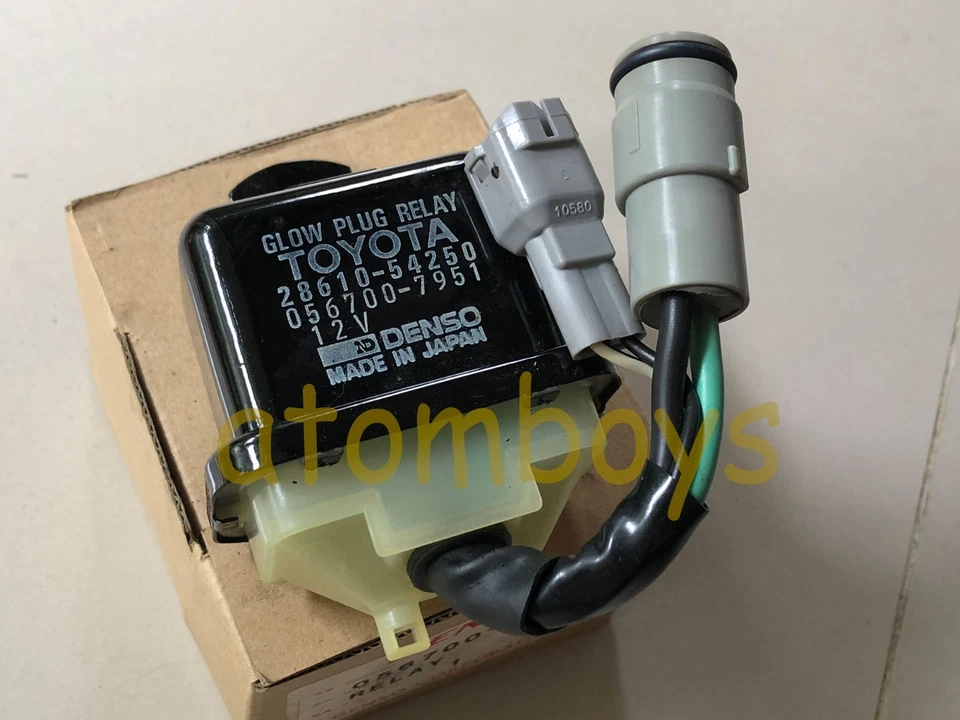 Relé de bujía incandescente FIT Toyota Land Cruiser HZJ70 HZJ75 PZJ75 Hilux Pickup LN56 LN65 Foto 1 de 4