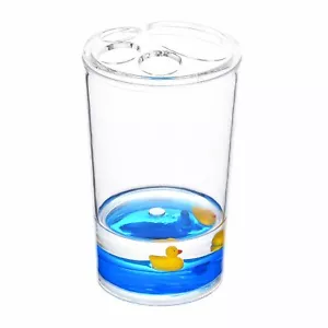 Acrylic Liquid Motion Home Decor Duck Toothbrush Holder - Picture 1 of 1