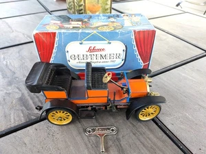 Vintage WEST German SCHUCO Oldtimer 1902 MERCEDES 1239 IN ORIGINAL BOX, WIND-UP - Picture 1 of 6