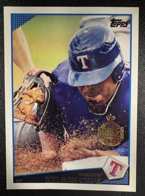 Topps Originals Buyback Nelson Cruz 2009 Topps #586 Rangers 2025 Foto 1 de 2