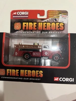 Corgi Fire Heroes 1939 Ford V8 Pumper Millwood F.D. Scaled 1:64 Corgi series - Image 1 of 4