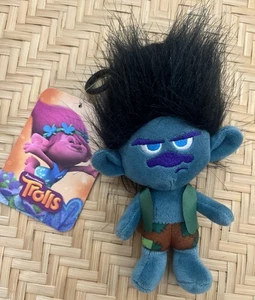 Cartoon Plüsch Münze Clip Spielzeug Tasche mit Reißverschluss für Rucksäcke 6" ZWEIG Trolle Film - Bild 1 von 3