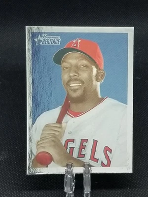 2006 Bowman Heritage Владимир Герреро Серебряная фольга Parallel SP #75 - Angels  - Изображение 1 из 2