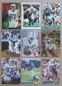 Sean Dawkins 9 Karten Lot Indianapolis Colts NFL - Bild 1 von 2