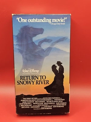 Walt Disney's RETURN TO SNOWY RIVER VHS Tom Burlingson Brian Dennehy Great Deal! - Image 1 of 4