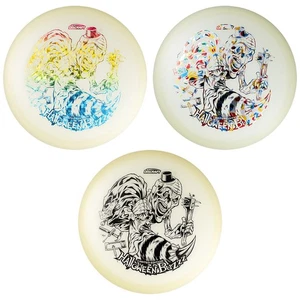 Discraft Disc Golf Single Foil Mega-Glo Halloween Buzzz Midrange 5/4/-1/1 - Picture 1 of 17