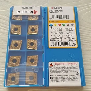 CNMG120404-HQ CA5525 CNMG431HQ turning blade carbide inserts 10Pcs - Picture 1 of 1