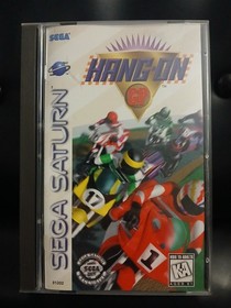 Hang-On GP (Sega Saturn, 1995) Complete Mint with Manual and Registration Card