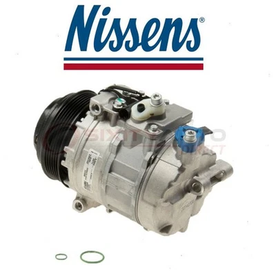 Nissens AC Compressor for 1997 Mercedes-Benz E420 - Heating Air Conditioning xl Foto 1 de 4
