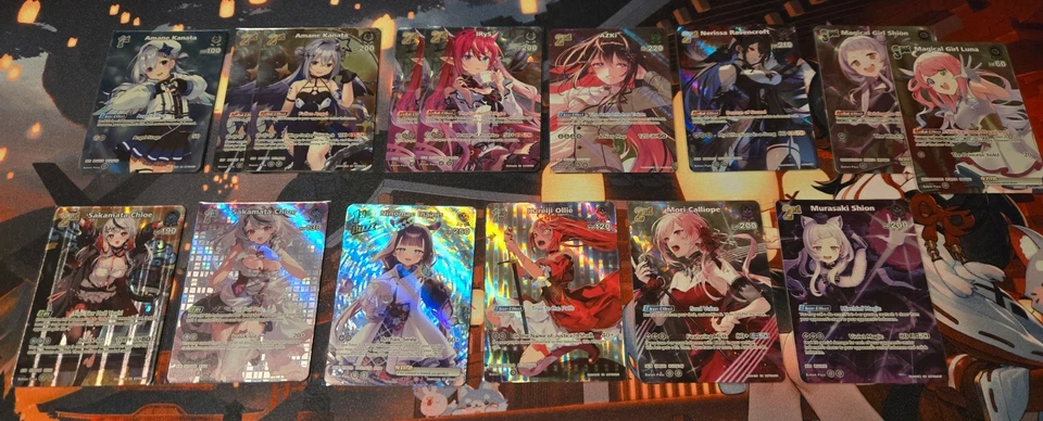 Hololive OCG Card Game SR rarity cards Blooming Radiance Quintet Spectrum - Image 1 of 1